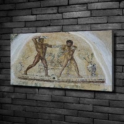 Cuadro canvas moderno de gran formato horizontal Mosaico