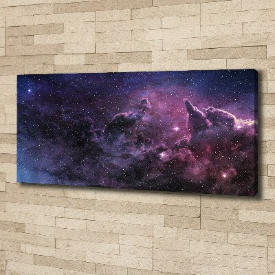 Cuadro canvas con impresión uv duradera horizontal Nebulosa