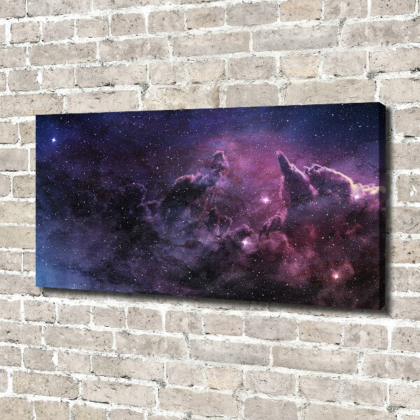 Cuadro canvas con impresión uv duradera horizontal Nebulosa