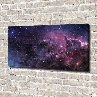 Cuadro canvas con impresión uv duradera horizontal Nebulosa