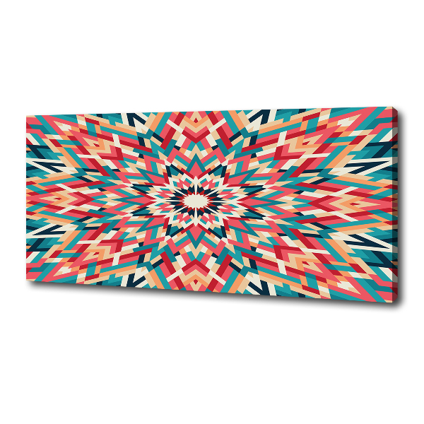 Cuadro canvas con impresión uv duradera horizontal Caleidoscopio