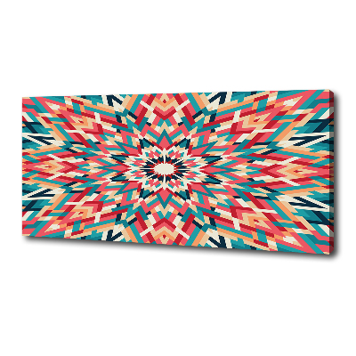Cuadro canvas con impresión uv duradera horizontal Caleidoscopio