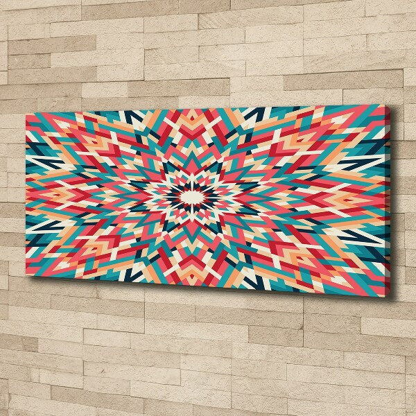 Cuadro canvas con impresión uv duradera horizontal Caleidoscopio