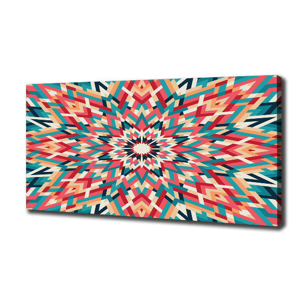 Cuadro canvas con impresión uv duradera horizontal Caleidoscopio