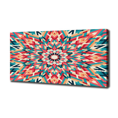 Cuadro canvas con impresión uv duradera horizontal Caleidoscopio