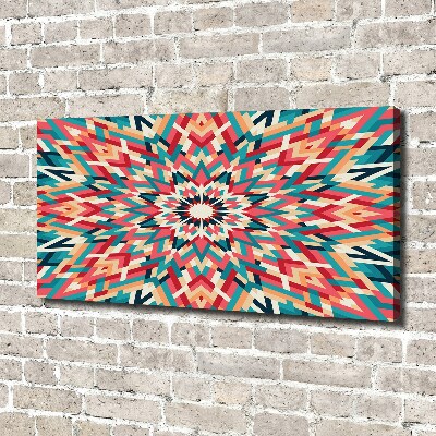 Cuadro canvas con impresión uv duradera horizontal Caleidoscopio