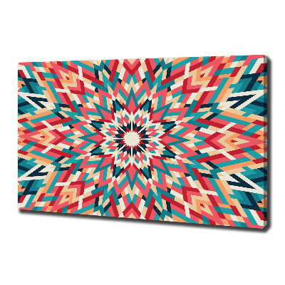 Cuadro canvas con impresión uv duradera horizontal Caleidoscopio
