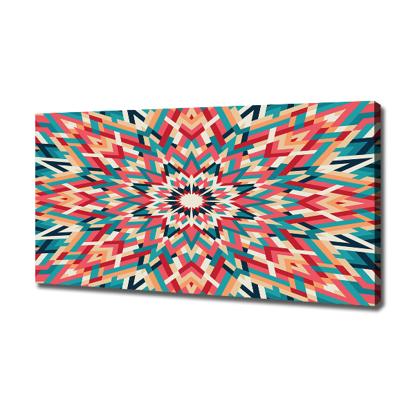 Cuadro canvas con impresión uv duradera horizontal Caleidoscopio