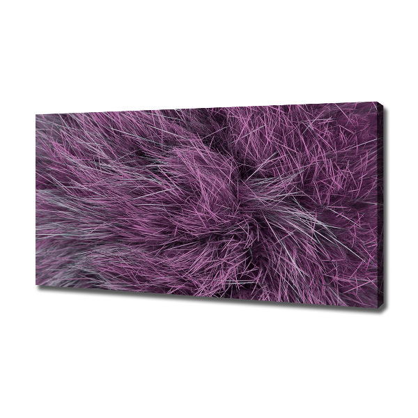Foto en lienzo con acabado profesional horizontal Pelaje rosa