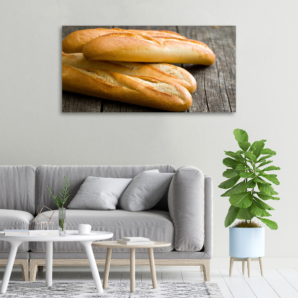 Cuadro canvas con impresión uv duradera horizontal Baguettes
