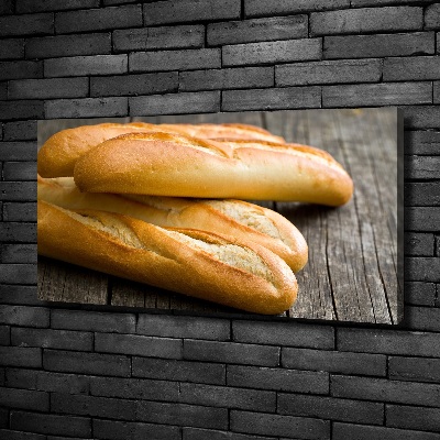 Cuadro canvas con impresión uv duradera horizontal Baguettes