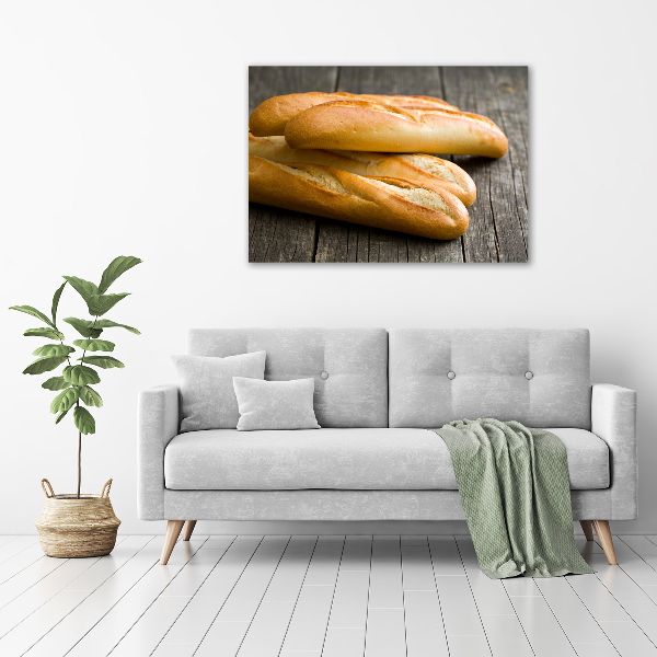 Cuadro canvas con impresión uv duradera horizontal Baguettes