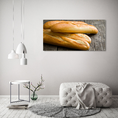 Cuadro canvas con impresión uv duradera horizontal Baguettes