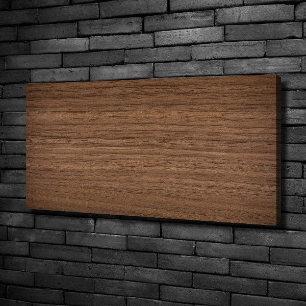 Foto en lienzo con acabado profesional horizontal Fondo de madera