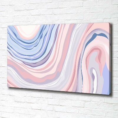 Fotocuadro en lienzo de alta calidad horizontal Ondas abstractas