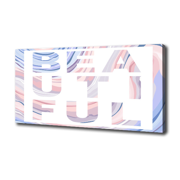 Fotocuadro en lienzo de alta calidad horizontal Hermoso