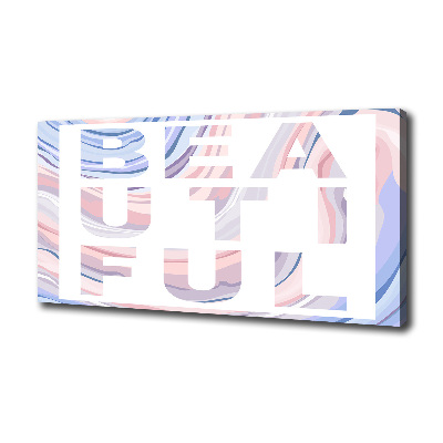 Fotocuadro en lienzo de alta calidad horizontal Hermoso