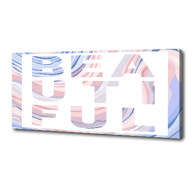 Fotocuadro en lienzo de alta calidad horizontal Hermoso