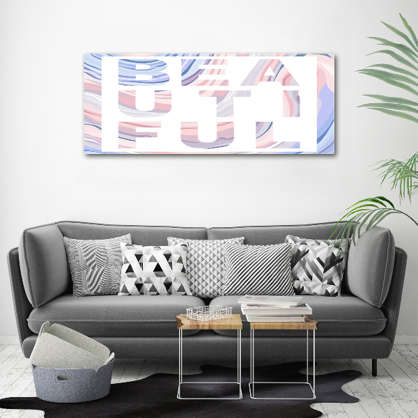 Fotocuadro en lienzo de alta calidad horizontal Hermoso