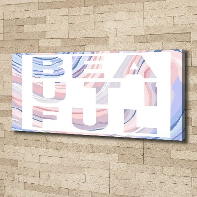 Fotocuadro en lienzo de alta calidad horizontal Hermoso