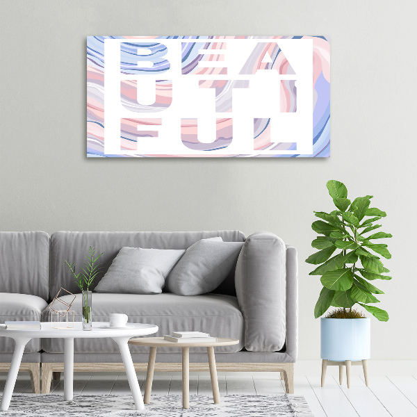 Fotocuadro en lienzo de alta calidad horizontal Hermoso