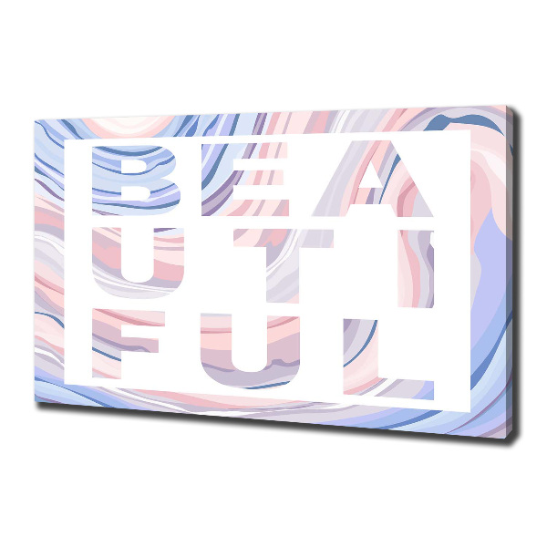 Fotocuadro en lienzo de alta calidad horizontal Hermoso