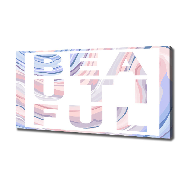 Fotocuadro en lienzo de alta calidad horizontal Hermoso