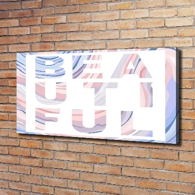 Fotocuadro en lienzo de alta calidad horizontal Hermoso