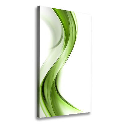 Cuadro moderno en lienzo resistente uv vertical Onda abstracta