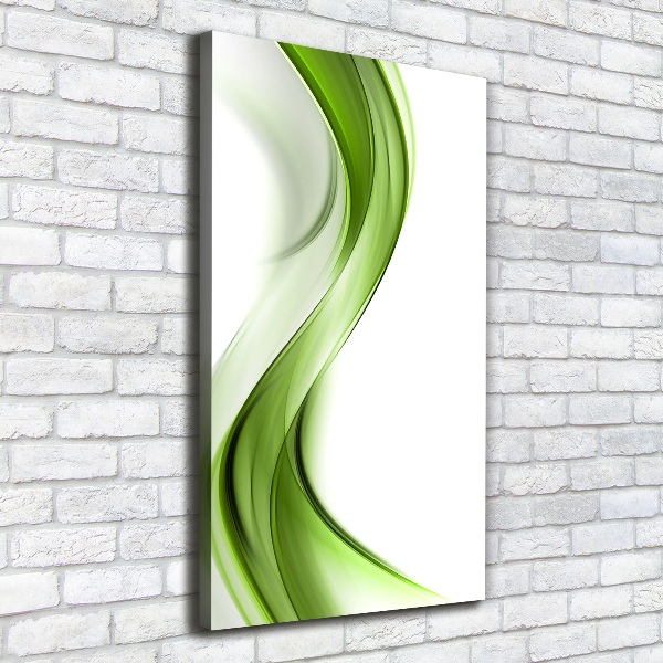 Cuadro moderno en lienzo resistente uv vertical Onda abstracta