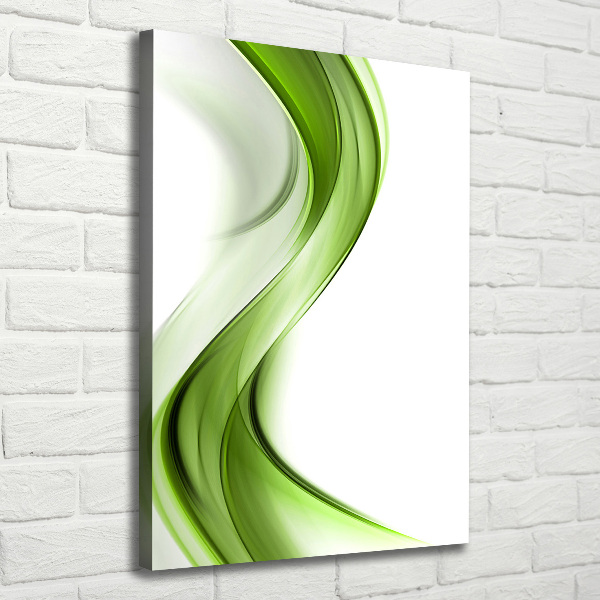 Cuadro moderno en lienzo resistente uv vertical Onda abstracta
