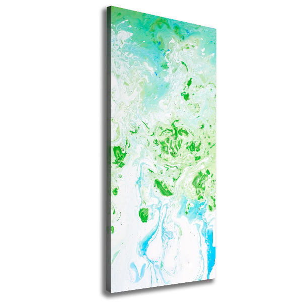 Cuadro canvas decorativo para salón vertical Abstracción de la mancha