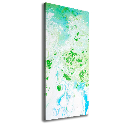 Cuadro canvas decorativo para salón vertical Abstracción de la mancha