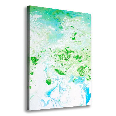 Cuadro canvas decorativo para salón vertical Abstracción de la mancha
