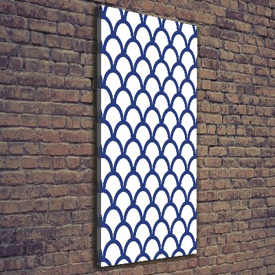 Cuadro moderno en lienzo resistente uv vertical Antecedentes marítimos