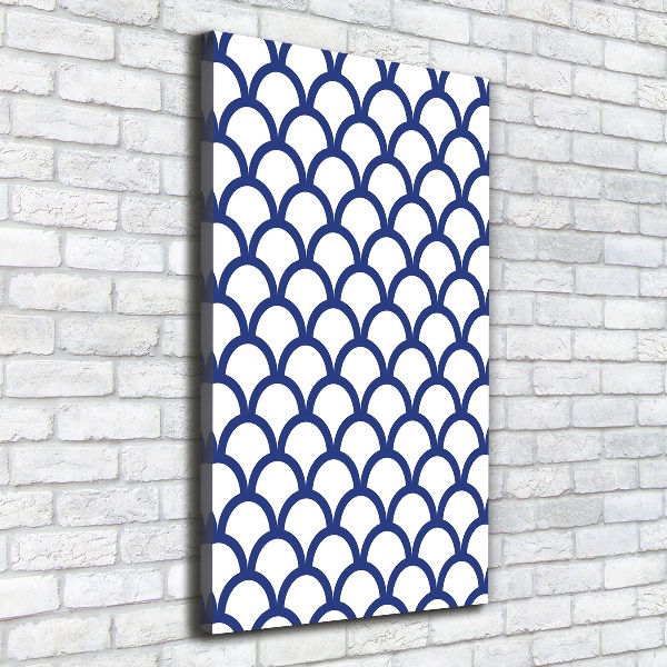 Cuadro moderno en lienzo resistente uv vertical Antecedentes marítimos