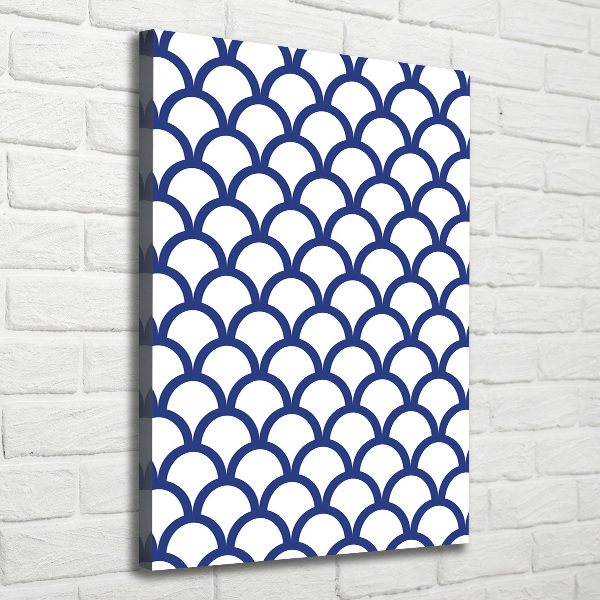 Cuadro moderno en lienzo resistente uv vertical Antecedentes marítimos