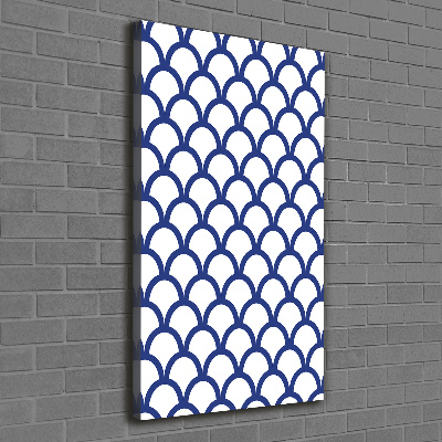 Cuadro moderno en lienzo resistente uv vertical Antecedentes marítimos