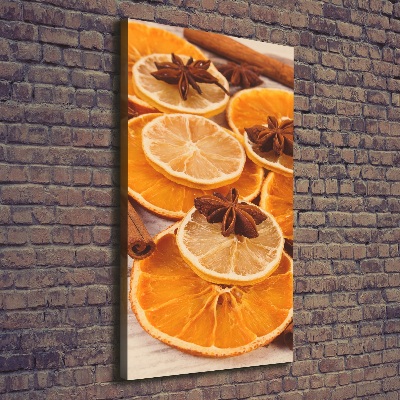 Impresión en lienzo vertical El olor de la Navidad