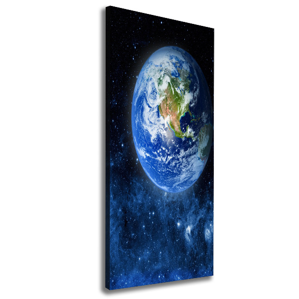 Cuadro moderno en lienzo resistente uv vertical Globo