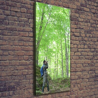 Foto obraz na płótnie do salonu pionowy Ornitolog