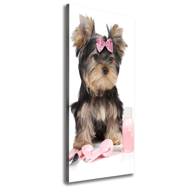 Cuadro canvas decorativo para salón vertical Cosméticos de Yorkshire