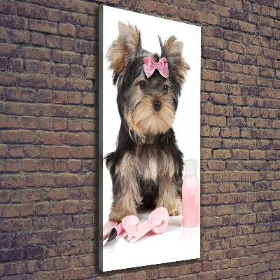 Cuadro canvas decorativo para salón vertical Cosméticos de Yorkshire