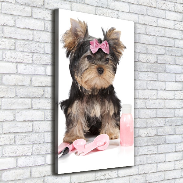 Cuadro canvas decorativo para salón vertical Cosméticos de Yorkshire