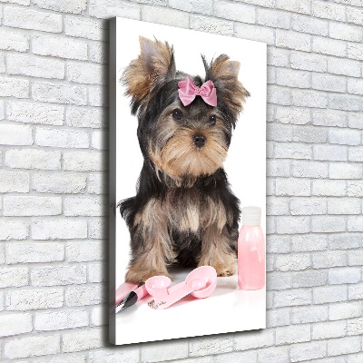 Cuadro canvas decorativo para salón vertical Cosméticos de Yorkshire