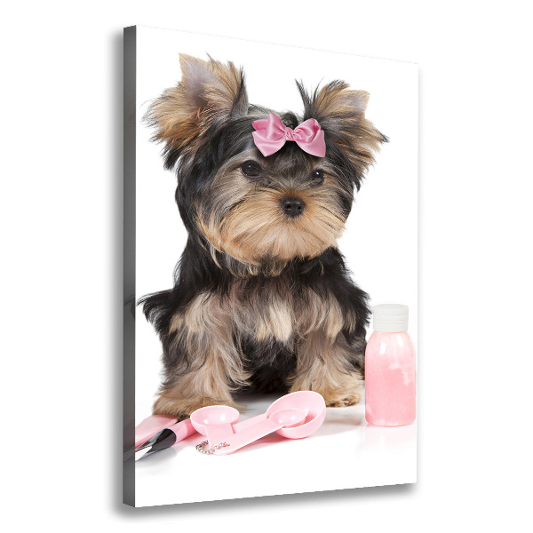 Cuadro canvas decorativo para salón vertical Cosméticos de Yorkshire