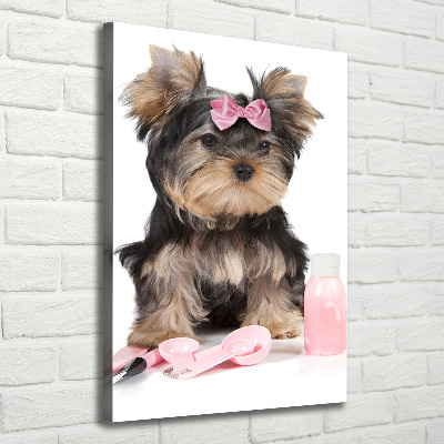 Cuadro canvas decorativo para salón vertical Cosméticos de Yorkshire