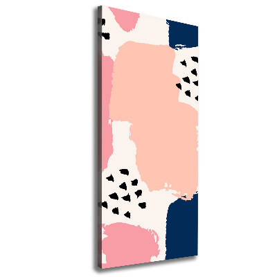 Cuadro canvas decorativo para salón vertical Fondo abstracto