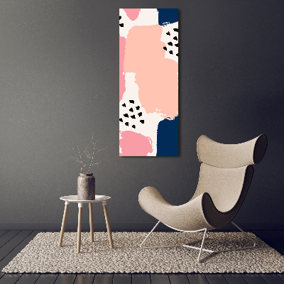 Cuadro canvas decorativo para salón vertical Fondo abstracto