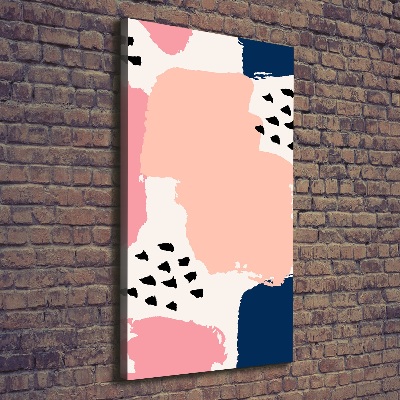 Cuadro canvas decorativo para salón vertical Fondo abstracto